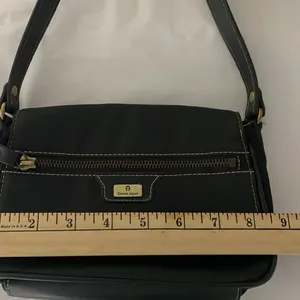 Etienne Aigner Mini Bag Shoulder Black Canvas thumbnail 7