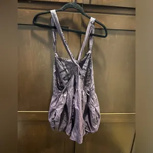 Free People Movement Elevation Purple Romper thumbnail 6