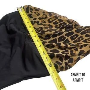 Lauren Ralph‎ Lauren Leopard Print Halter Swim Suit Dress One Piece Resort M thumbnail 9