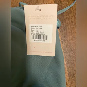 Birdy Grey Green Jumpsuit Wide-Leg High-Waisted thumbnail 8