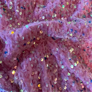 NWOT pink sequin glitter wide leg pants thumbnail 14