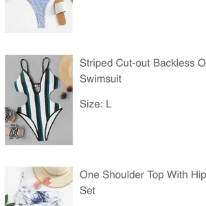 One Piece CUT OUT SWIMSUIT thumbnail 2