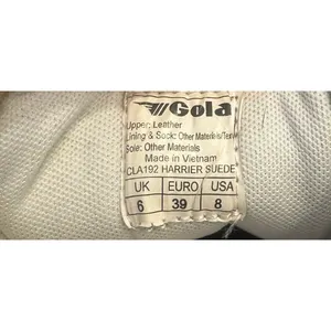 Gola Harrier Suede Sneakers Pink White Retro Trainers Women’s US 8 EU 39 thumbnail 8