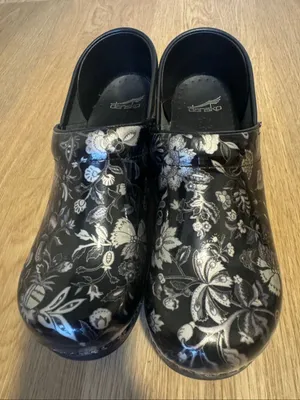Dansko Professional Floral Patent Leather Clogs Women’s EU 41 US 10.5–11 thumbnail 3