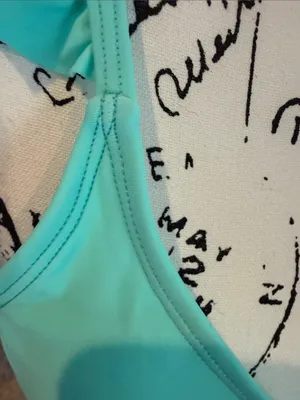 HALARA Mint Green Ruffle Tie-Back Triangle Strap Bikini Top thumbnail 7