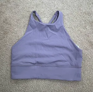 Lululemon Athletic Bra Lavender Purple Size 8 – No Padding thumbnail 1