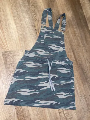 Full Circle Camo Overall Style Dress thumbnail 1
