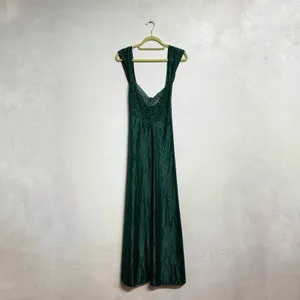 Petra Fashions Green Lace Maxi Slip Dress Nightgown Y2K Sz 1X thumbnail 2