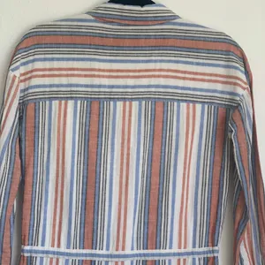 Veronica Beard Jeans Ardith 100%‎ Cotton Striped Mini Shirt Dress thumbnail 8
