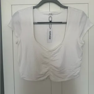 Garage Crop Top White thumbnail 1