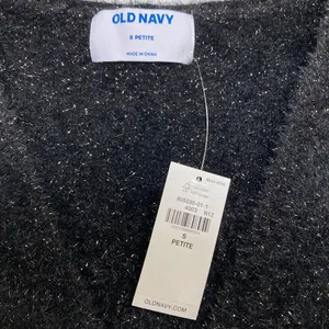 NWT Old Navy Textured Shine Cropped Cardigan Sweater thumbnail 4