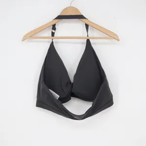 Myprotein Composure Halter Sports Bra Black Twist Front XXL thumbnail 4