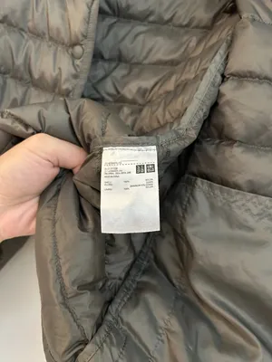 Uniqlo Women's Ultra Light Down Compact Packable Puffer Jacket in Green Gray S thumbnail 10