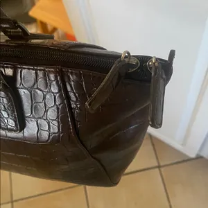 Esprit Vintage Dark Brown faux handbag thumbnail 5