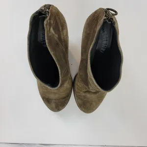 Fiorentini & Baker Womens Boots Size 40 Brown Suede Back Zip Ankle Heels thumbnail 2