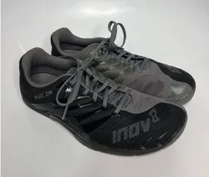 Inov-8 F-Lite 235 Training Shoes Womens 9 Black Grey Excellent Crossfit Gym thumbnail 1