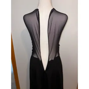 For Love & Lemons Black Sheer Mesh Floral Lace Mini Dress Size M skater daisy‎ thumbnail 7