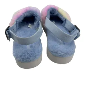 Koolaburra By UGG Fuzz D Out Women's Slippers‎ 11 M Blue Pastel NWOB thumbnail 6