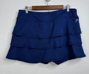 Head Navy Athletic Tennis‎ Skort Size Xlarge thumbnail 1