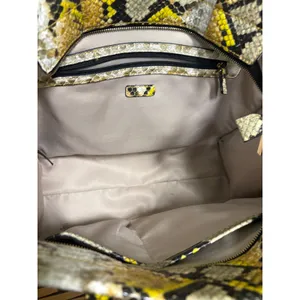Jason‎ Wu Snakeskin Print Gold Tote Bag thumbnail 10