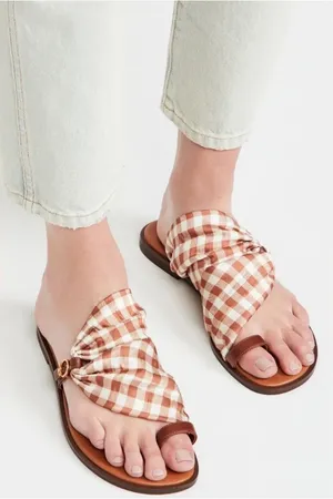 New in Box Tory Burch Selby Scarf Sandal Sz 8 thumbnail 1