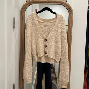 Urban Outfitters Cream Button-Up Cardigan thumbnail 2