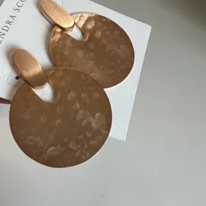 NEW Kendra Scott Didi Statement Earrings rose gold classic chic large versatile thumbnail 3