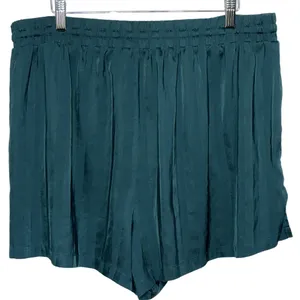 Abercrombie & Fitch Sleepwear Green Elastic Drawstring Pajamas Shorts Size XL thumbnail 3