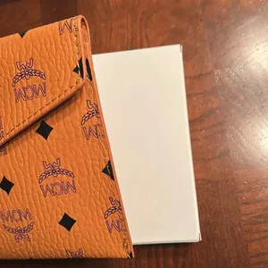 MCM Thin Envelope Clutch with Box thumbnail 4