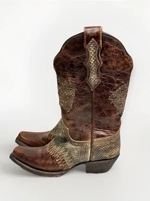CABORCA Women's Leather Western Boot Size MX 24 - US 7.0 thumbnail 2