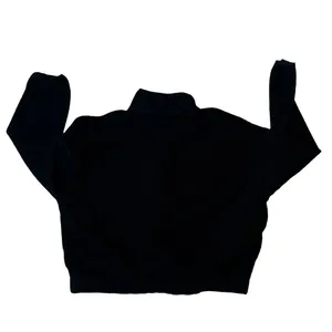 Playboy by PacSun Women's Half Zip Pullover Sweater Black Size S thumbnail 4