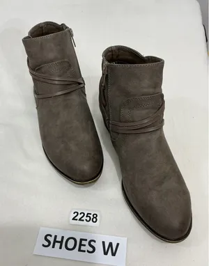 Womans Madden Girl Become Brown Full Leather Strappy Bootie Size 9 M thumbnail 1