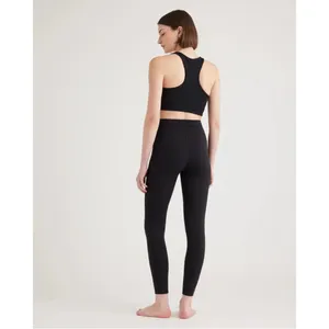 NWT QUINCE Black Ultra-Form Scoop-Neck Longline Bra Size S and M thumbnail 5