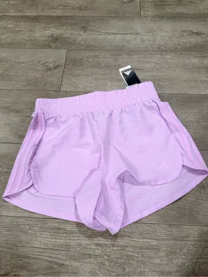adidas Light Pink Women's Athletic Running Shorts thumbnail 6