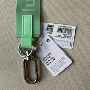 Lululemon Never Lost Keychain - Citra Lime/White thumbnail 2