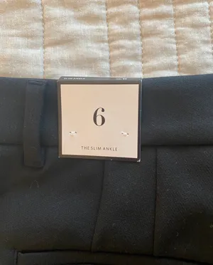 WHBH Comfort Stretch Slim Ankle Pants - Black thumbnail 7