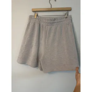 Zella ZellaSoft Luxe High Waist Knit Shorts Heather Grey 30" L/XL Bouncy Fabric thumbnail 3