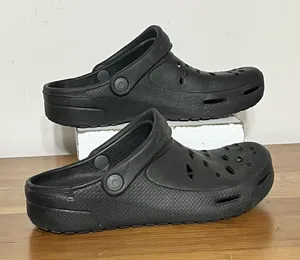 Foam Slip On‎ Clogs Lightweight Versatile Womens Size 8 Black thumbnail 1