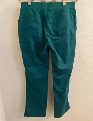 NWT Grey’s Anatomy By Barco Tie Front Cargo Pants Hunter Green Small thumbnail 6