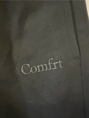 Comfrt Halo Lightweight straight Leg Sweatpants Black/obsidian Medium New thumbnail 3