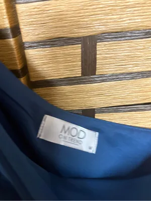 Mod On Trend Teal One Shoulder Dress Size Medium thumbnail 6