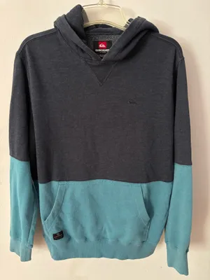 Quiksilver Two-Toned Blue Hoodie thumbnail 1