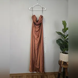 Thats So Fetch Lola Maxi Dress Rust Orange Size 14 thumbnail 4