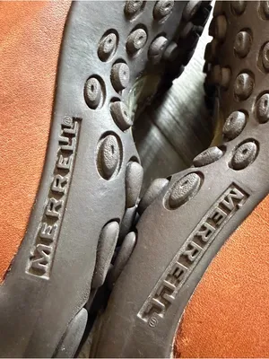 Merrell Womens 8 M Brown Leather Sport Driving Loafer Shoe Hidden Wedge thumbnail 6