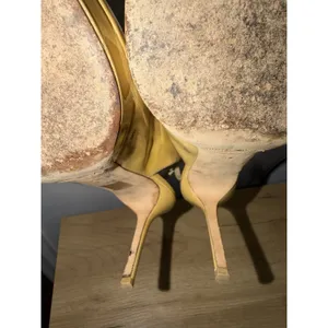 Jimmy Choo Peeptoe Slingback Nude Heels Size 40‎ SEE PHOTOS J thumbnail 8