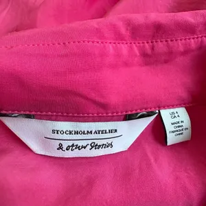 & Other Stories Pink Midi Smock‎ Shirt Dress Size 4 thumbnail 4