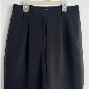 H&M Women's Classic Black Trousers Size 6 thumbnail 2