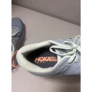 Hoka One One Bondi 7 Women Size 11 Blue Fog Blue Glass Shoes Running Walking thumbnail 5