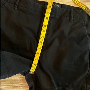 Banana Republic Black Chino Shorts Size 14 Cotton 90s Style XL Transitional thumbnail 8
