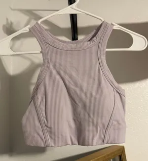 Lululemon cropped tank/bra thumbnail 1